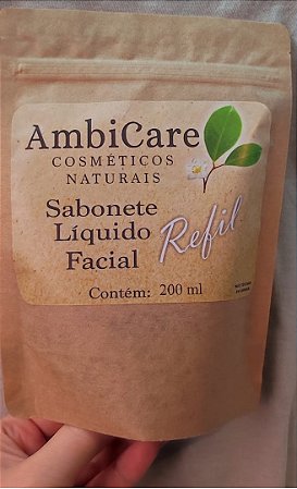 REFIL - Sabonete líquido facial - hortelã