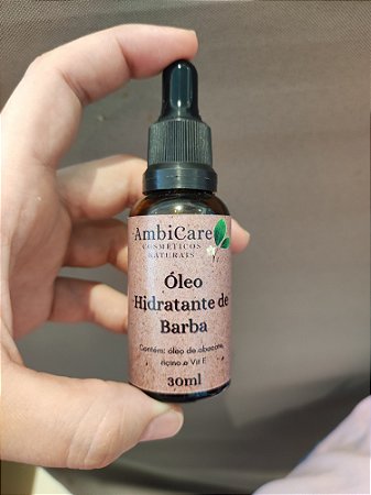 Óleo hidratante de barba