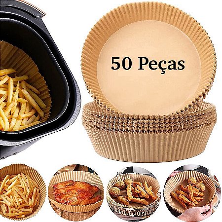 Forma De Airfryer Descartável Antiaderente