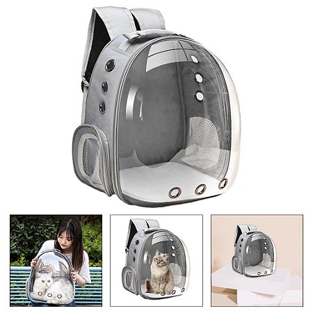 Mochila Passeio Gatos Cães Pet Cachorro Animais