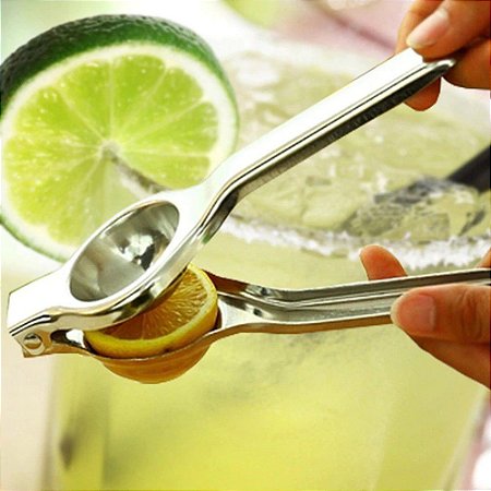 Espremedor De Limão Inox 20 Cm Classic Suco Rapido