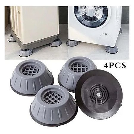 Suporte Anti-Vibração Máquina de Lavar e Pé De Geladeira