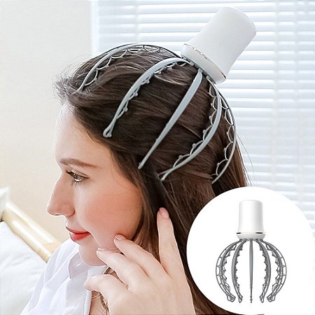 Massageador De Cabeça Eletrico Polvo Massagem Relaxamento