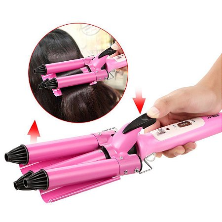 Modelador de Cachos Triondas Ondulador 110v Profissional