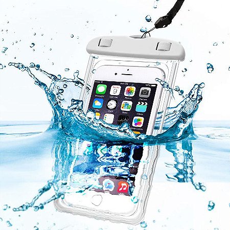 Capa a Prova D´água Impermeável Celular Transparente