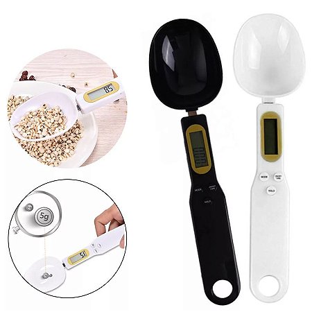Colher Medidora Digital Medida Portátil Balança Cozinha