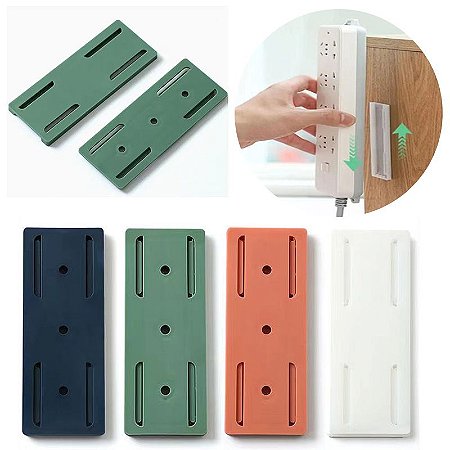 Suporte Para Filtro De Linha Parede Roteador Sem Furo