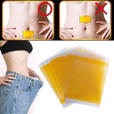 Adesivos Slim Patch Emagrecedor Queima De Gordura Emagrecer Perda Peso