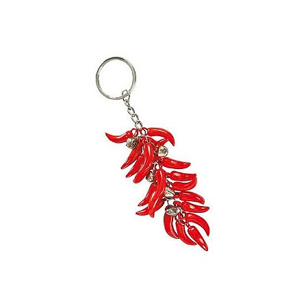 Chaveiro da Sorte Pimenta Pimentinha para Bolsa Mochila e Chaves