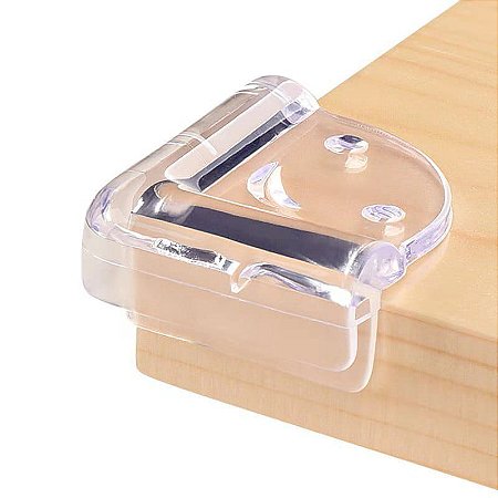 Protetor De Quina De Mesa Silicone Canto Segurança Para Bebês Com Adesivo Proteção Criança Alto E Baixo Vidro