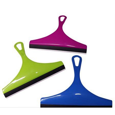 Rodinho de Pia Puxador de Agua Plástico Rodo de pia Box Vidro Antibacteriano 24 cm