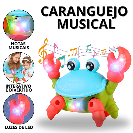 Caranguejo Brinquedo Fujão Siri Fujao Brinquedos