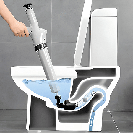 Desentupidor De Vaso Sanitário Bomba Desentupidora De Esgoto Desintupidor De Pia Privada Banheiro