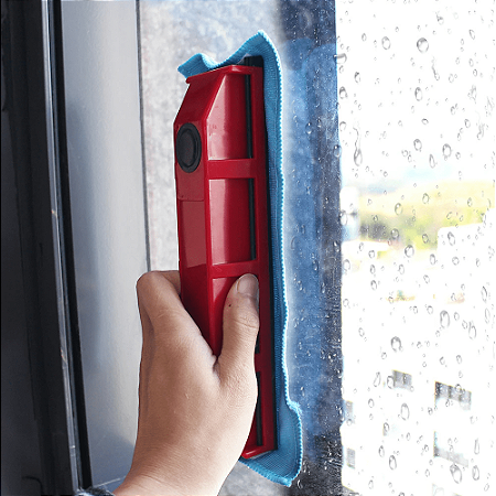 Limpador De vidro Magnético Limpa Vidros Magnetico Apartamento Janela rodo Mágico De limpeza Janelas