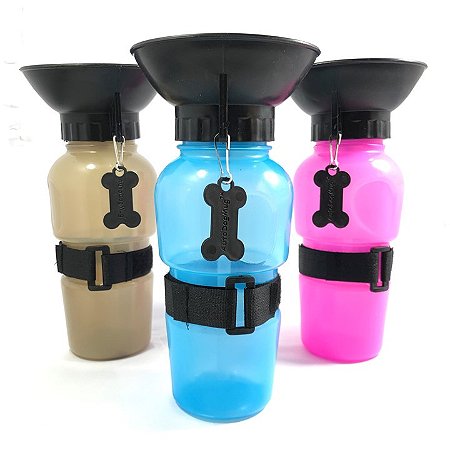 Bebedouro Cachorro Agua Portatil Viagem Pet Cães Garrafa