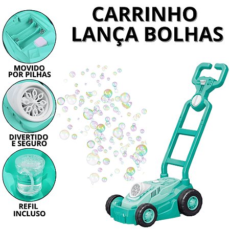 Lança Bolhas De Sabão Brinquedo Bolha De Sabao Máquina De Bolhas Infantil Automático Criança