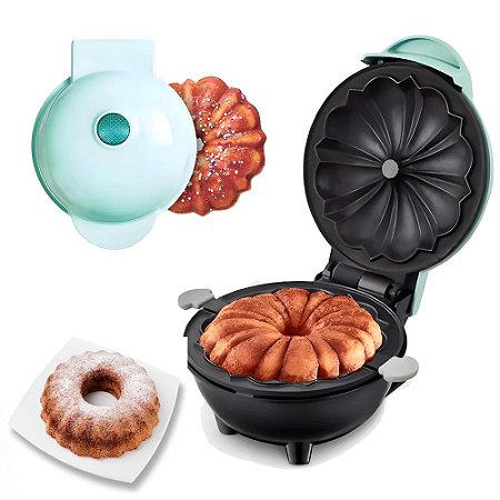 Mini Máquina De Bolo Elétrica Máquina De Confeitaria Portátil Antiaderente 110v ou 220v