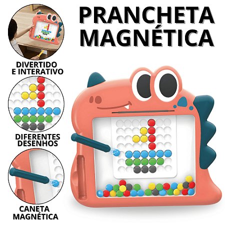 Quadro Magnético Infantil Lousa Mágica Magnética Prancheta Magnetica Brinquedo Interativo Para Criança