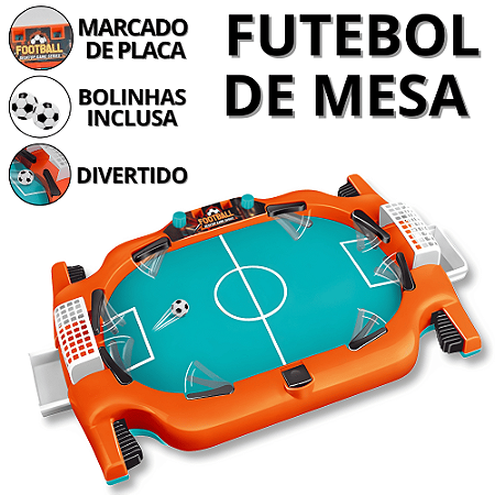 Jogo de Futebol De Mesa Golzinho De Brinquedo Jogos Infantis Divertido Soccer Menino Menina criança