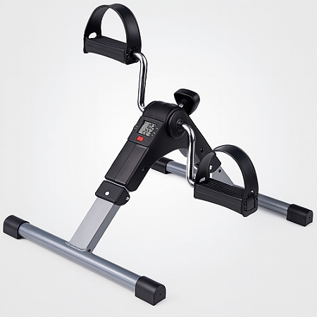 Mini Bike Ergométrica Portátil com Cronômetro Ideal para Fisioterapia de Braços e Pernas