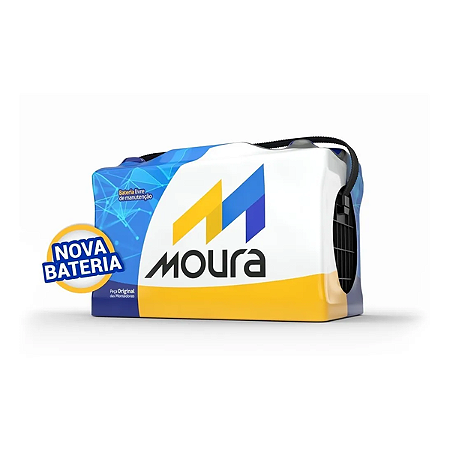 Bateria Moura 60 Ah - Caixa Alta - Polo Positivo Direito