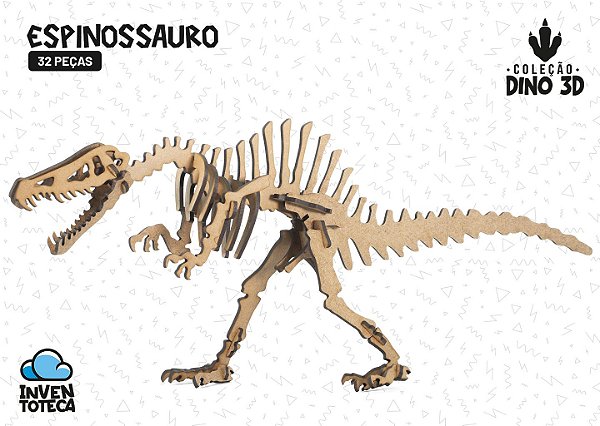 Espinossauro - Coleção Dino 3D