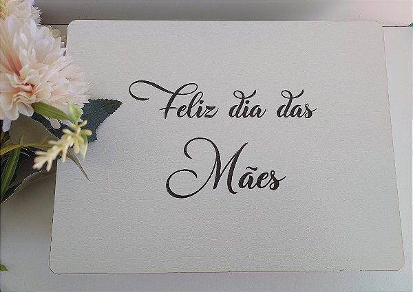 Caixa em mdf Dia das Mães