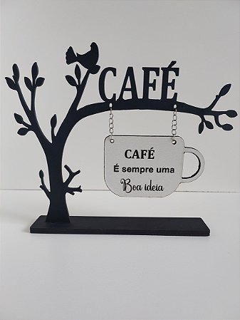 Enfeite Decorativo para Cantinho do Café em mdf