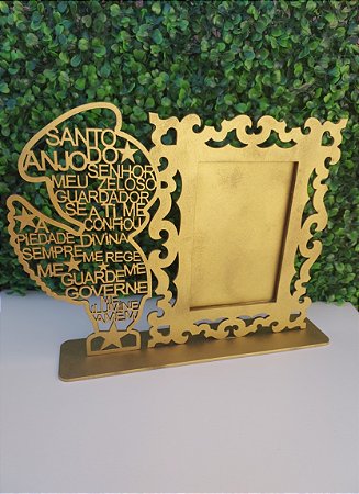Porta Retrato Anjinho em mdf