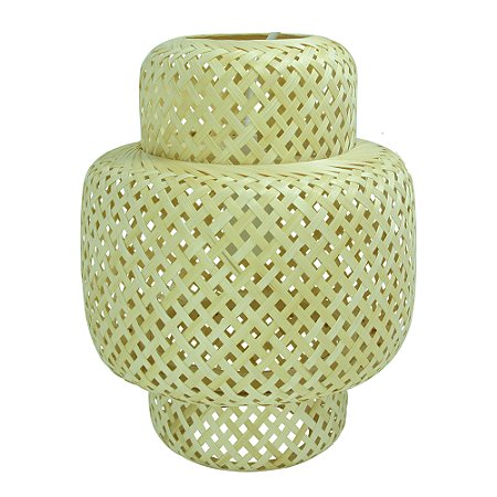 Pendente Lpb-003 E27x1 250xh300mm Bambu