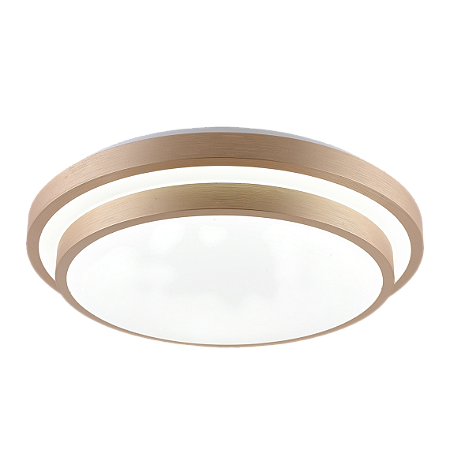 Plafon 50cm 120w 3000k 6000k 9000lm Dourado