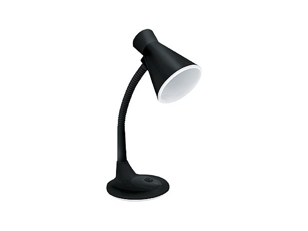 Luminaria De Mesa Tlm 03 Taschibra E27 Preto