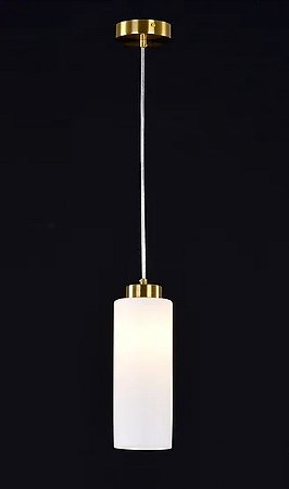 Pendente Lutsk Metal Ouro 1x E27
