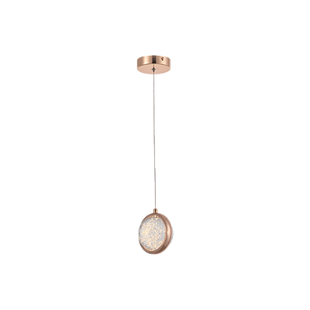 Pendente Led Fawaris 7w 3000k 100-240v Dourado