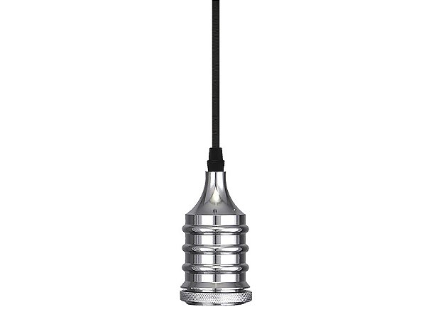 Pendente Taschibra Dot Metal Wave Cromo