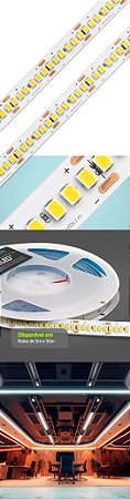 Fita Led 12v C/ 240 Leds Smd 3000k 24w 2760 Lumens Ip20 Irc 80