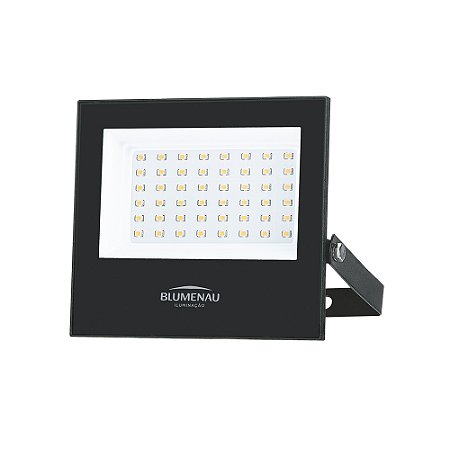 Refletor LED Play 50W IP66 Alum 128mm Sob Bivolt 3.000K
