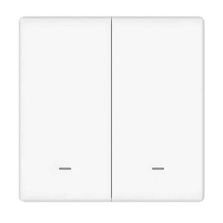 Interruptor Smart Bat. 3v, 2 Teclas, Ble+Sigmesh Myhouse X, Branco