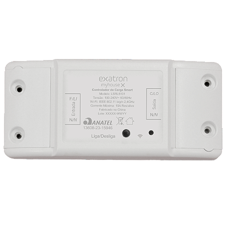 Controlador Carga Smart, Na, 10a, Bivolt, Wi-Fi Myhouse X