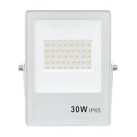 Refletor Ultrafino Branc 3000k 30w 2400l