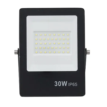 Refletor Ultrafino Preto 6500k 30w 2400l