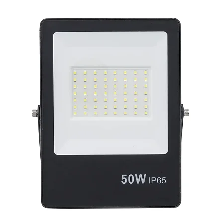 Refletor Ultrafino Preto 6500k 50w 4000l