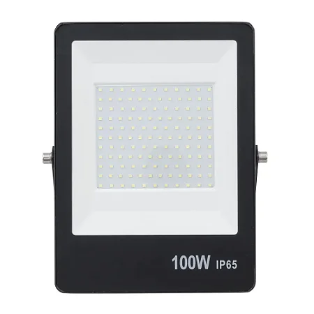 REFLETOR ULTRAFINO PRET VERDE 100W 8000L