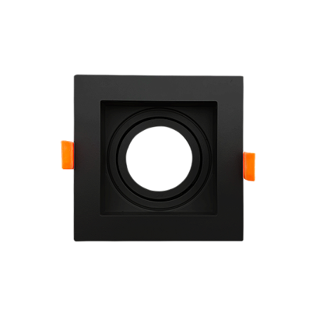 Spot Recuado Para Lampada Mr16 Conect Abs Preto