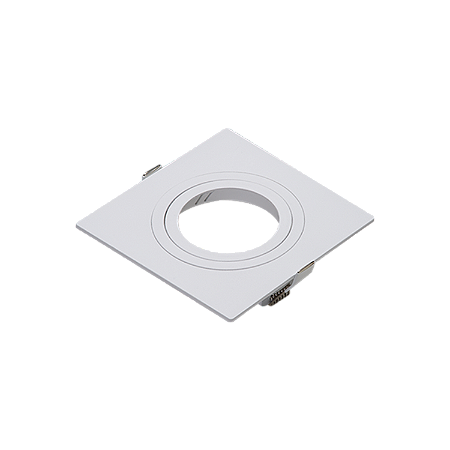 Embutido Plano Par20 Quadrado Branco