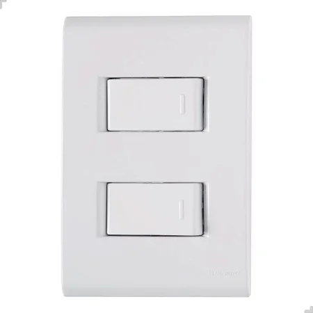 Interrupto Liz Montado Duplo Branco