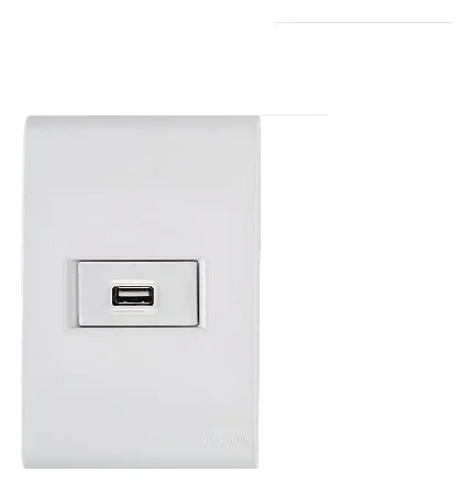 Cj 1 Tomada Usb 1,5a Bivolt Liz Braca