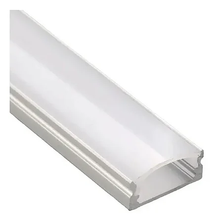 Perfil De Sobrepor 17x7x12mm 2m Branco