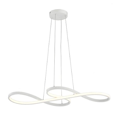 Luminária Strip 80x35cm  02 Metros De Cabo – Branco