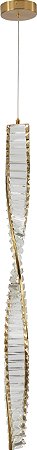 Pendente Dna 50 Cm - Dourado | 2 Metros De Cabo